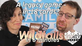 An 18-card legacy game? - Wildtails review in 6 minutes