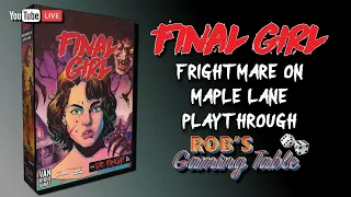 Final Girl Frightmare on Maple Lane Playthrough