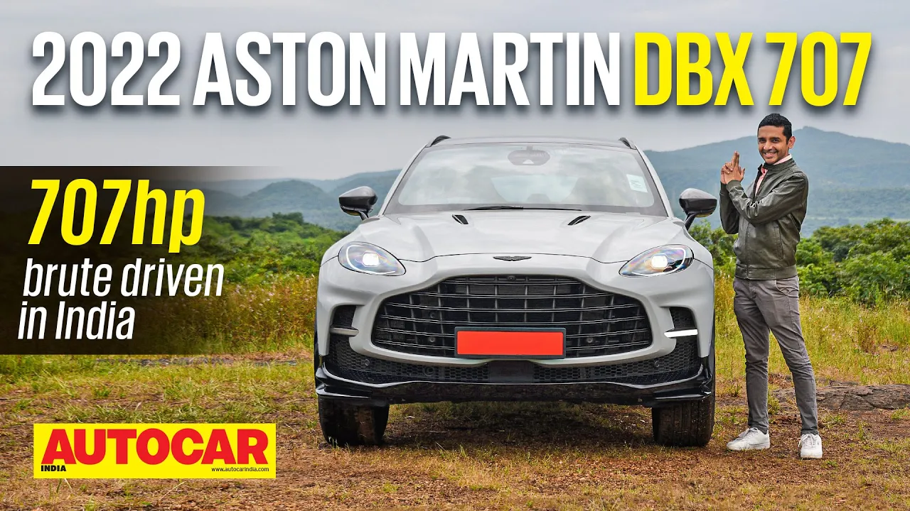 2022 Aston Martin DBX 707 review - Brit Brute | First Drive | Autocar India