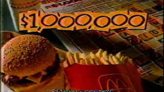 Scrabble At McDonalds 1987