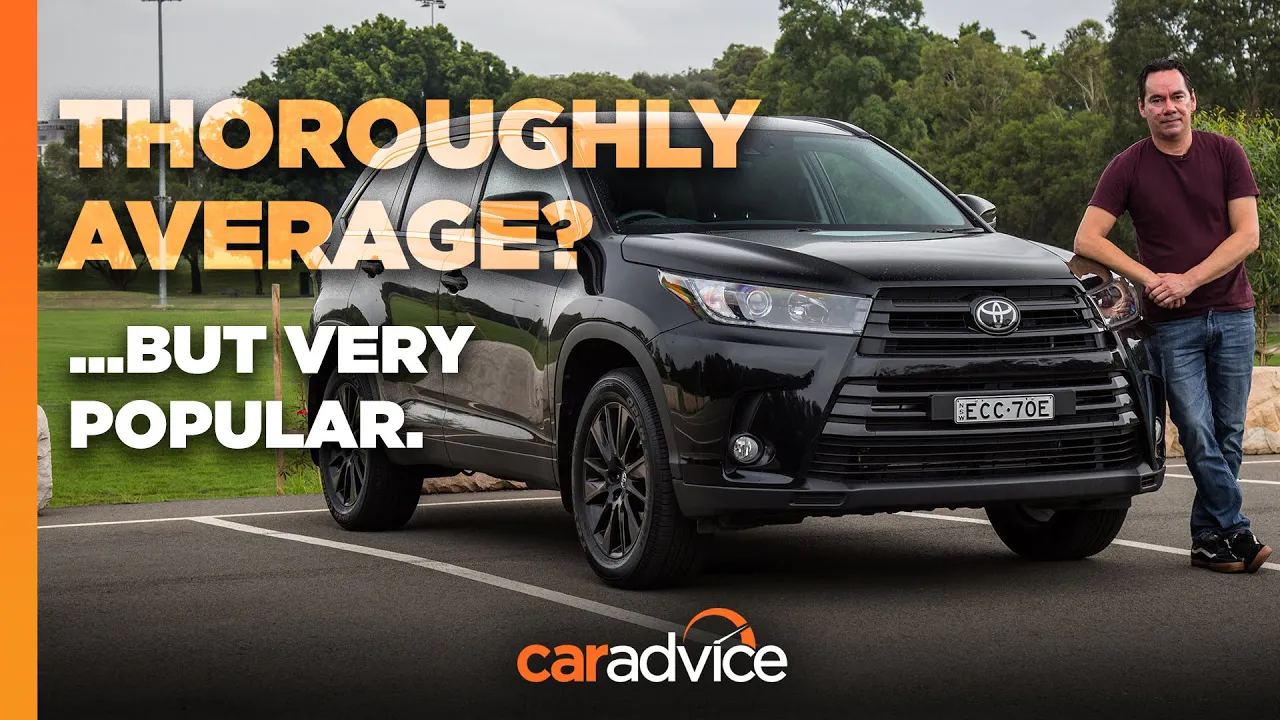 2020 Toyota Kluger / Highlander Black Edition AWD | New car review | CarAdvice