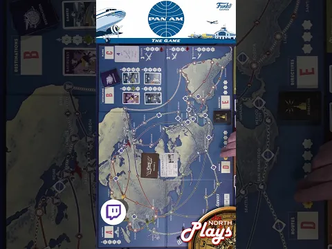 Pan Am: The Game - Board Game In A Minute #shorts