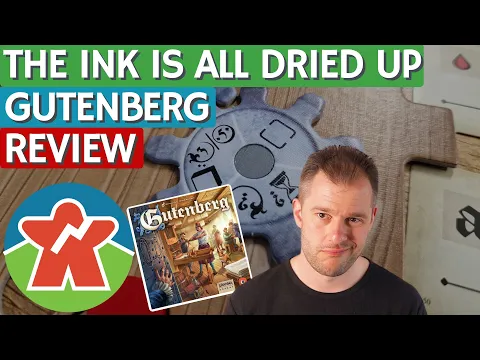 Gutenberg Review - The Broken Meeple - The Ink Has All Dried Up