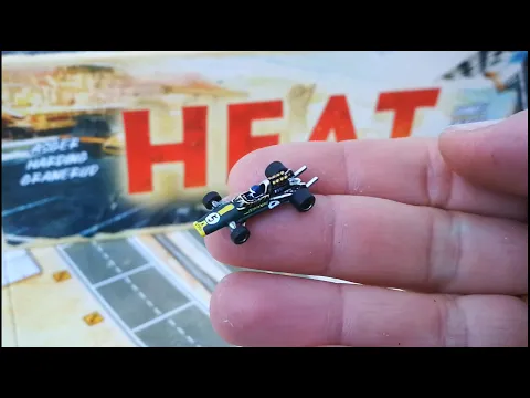 F1 Car for HEAT board game. Year 1967. Model 2. Scale 1:144