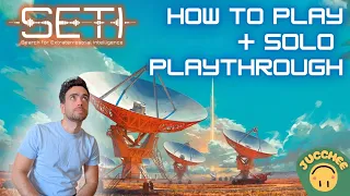SETI ️ | How To Play + Solo Playthrough