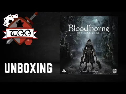 Bloodborne: The Card Game Board Game Unboxing