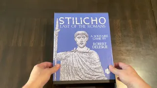 Stilicho: Last of the Romans (Hollandspiele) - Unboxing