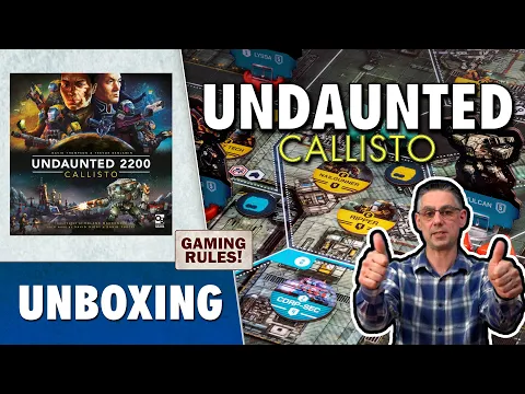 Undaunted: Callisto - Unboxing video