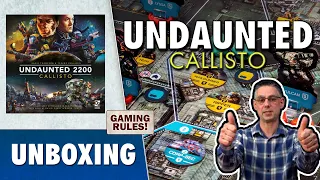 Undaunted: Callisto - Unboxing video