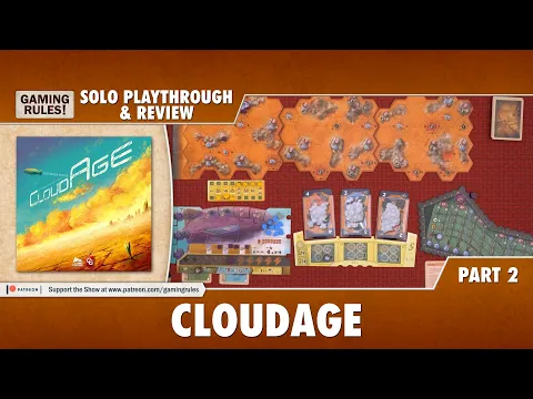 CloudAge - Solo Playthrough & Review