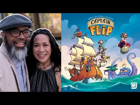 Captain Flip: Pushing your luck and collecting crew member tiles for your pirate ship!