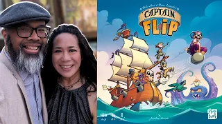 Captain Flip: Pushing your luck and collecting crew member tiles for your pirate ship!