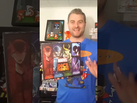 Marvel Dice Throne Board Game 60 Second Review #shorts