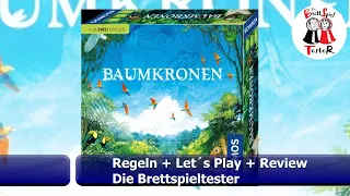 Baumkronen von KOSMOS - Regeln + Letˋs Play + Review - Brettspiel - Die Brettspieltester