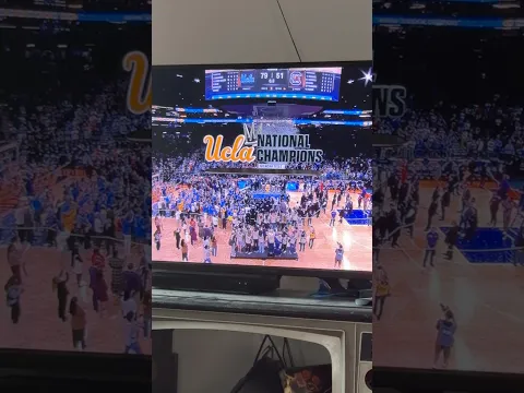 The Best Kind of Win. UCLA is women’s national champions!!! #ucla #nationalchampionships #basketball