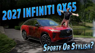 2027 INFINITI QX65 First Drive | INFINITI's New Look Starts Here