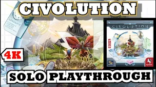 [4K] CIVOLUTION - Solo Playthrough