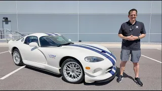 The 1998 Dodge Viper GTS-R is one of the MOST rare 90's sports car