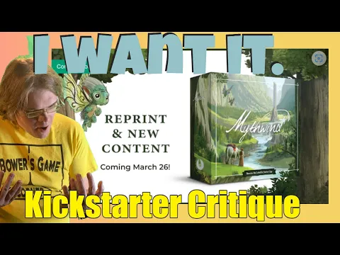 Mythwind Reprint + New Content - One of my Grail Games - Kickstarter Critique Review