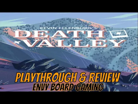 Death Valley Board Game Playthrough & Review