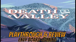 Death Valley Board Game Playthrough & Review