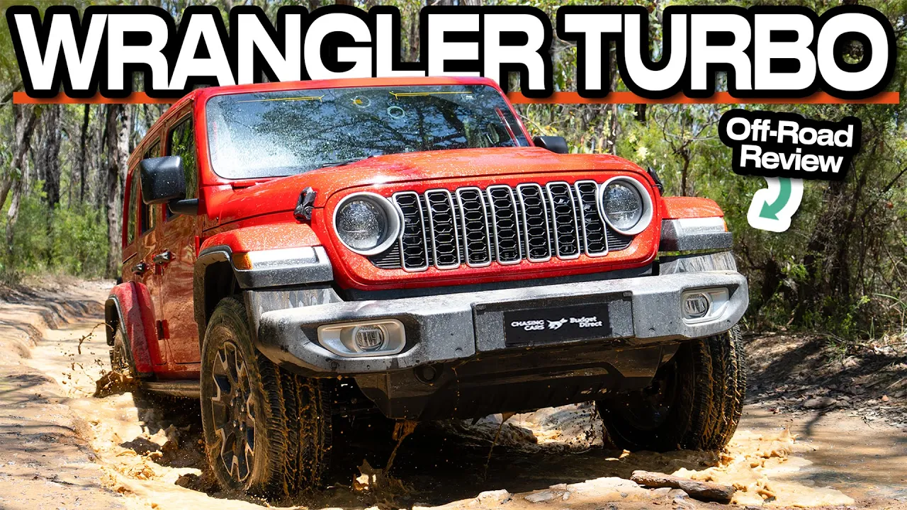 Full 4x4 test of the 2.0L four-pot version (Jeep Wrangler Overland 4-Door 2025 Review)