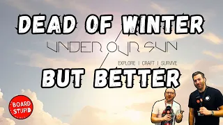 Under Our Sun, Survival Adventure Board Game in a Brutal Post Apocalypse. Spiel Essen 2024 Preview