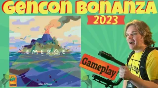 Emerge Unboxing at Gen Con 2023