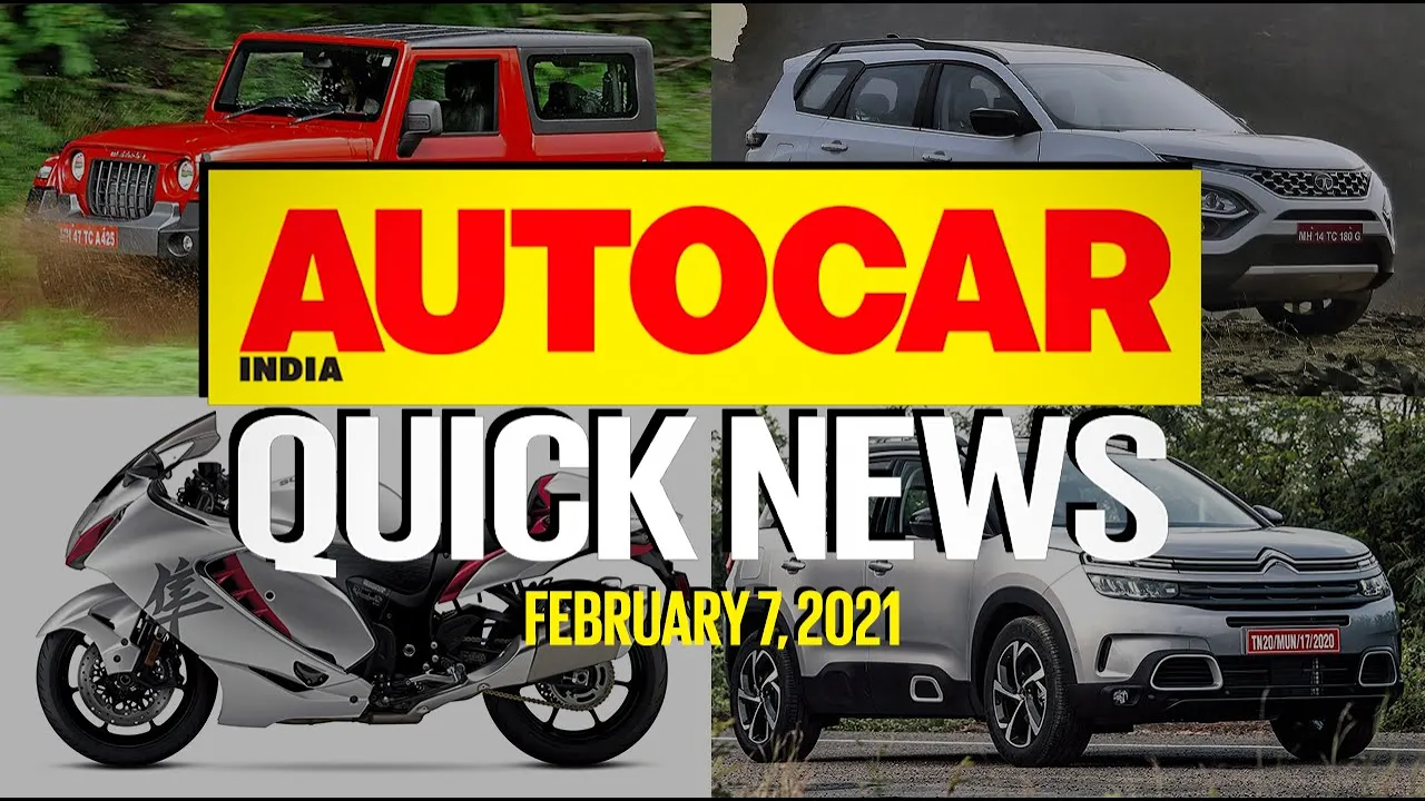 Scrappage scheme, Tata Safari launch date, Mahindra Thar recall | Quick News | Autocar India