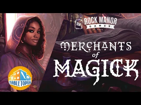 Merchants of Magick - a crunchy roll-and-write 🧙🏽‍♂️