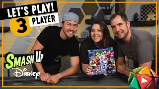Let’s Play SMASH UP DISNEY EDITION | Play The Game Ep. 18