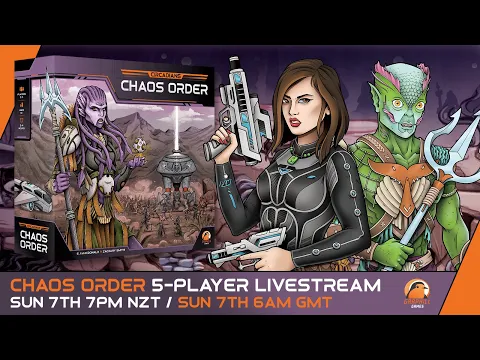 Circadians: Chaos Order - 5 Player Playthrough