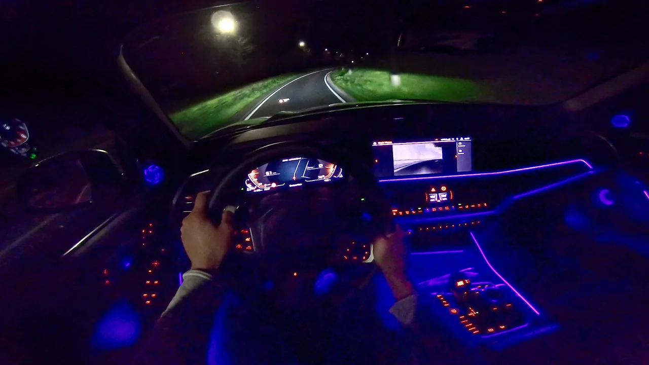 NEW! BMW X5 M50d G05 NIGHT DRIVE POV - AMBIENT LIGHTING by AutoTopNL