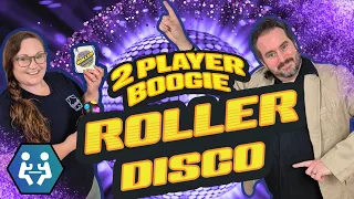 Roller Disco - A 2 Player Boogie - Round Playthrough of this funky card shedding game