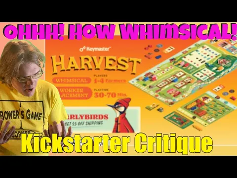 Harvest - A Farming Game - Kickstarter Critique Review