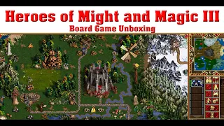 Heroes of Might and Magic III Board Game UNBOXING | The Game Warrior | January 15th 2024
