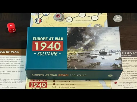 Europe at War 1940: Solitaire (Worthington) - AAR