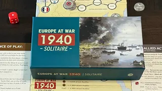 Europe at War 1940: Solitaire (Worthington) - AAR