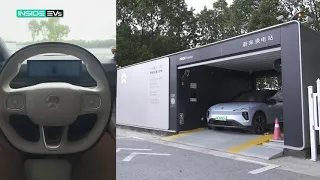 5-Minute Recharge? NIO ES6 Battery Swap Technology in Action!