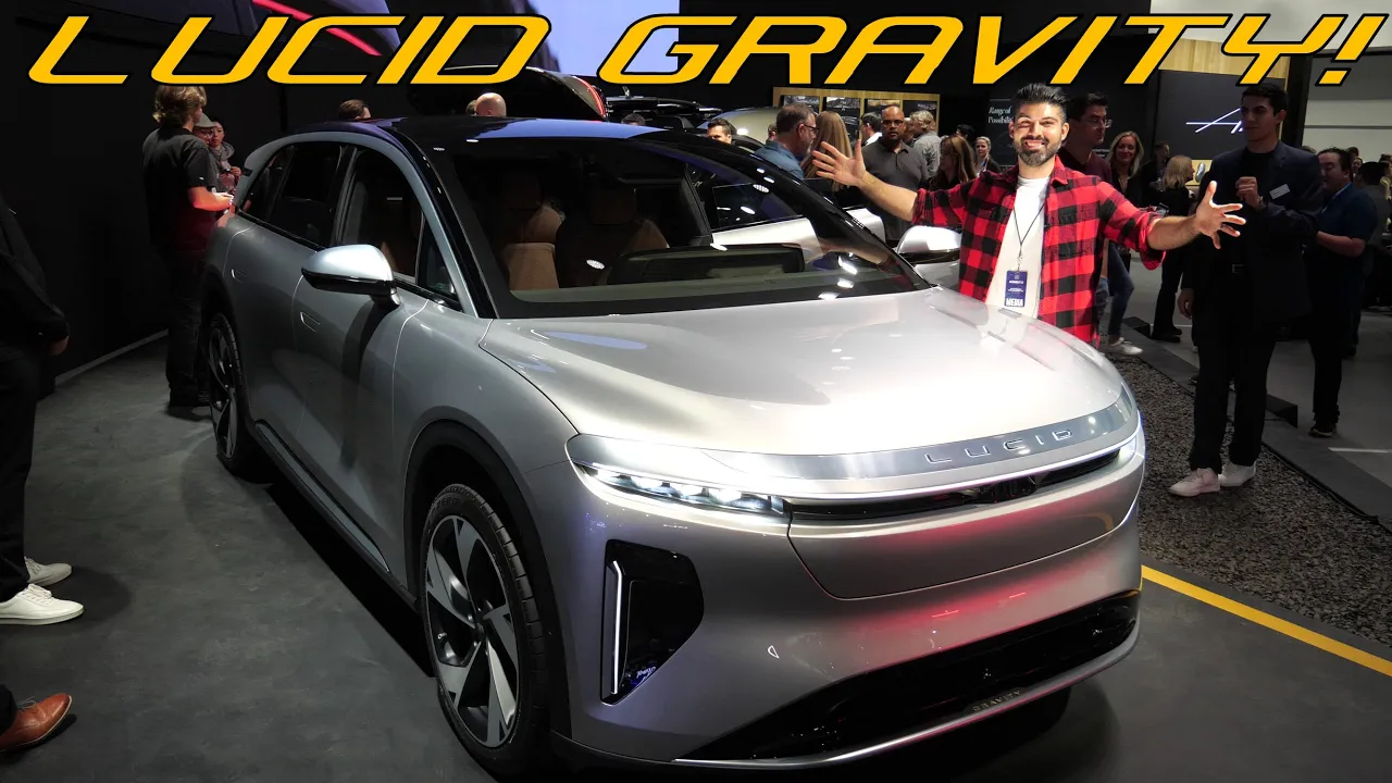 The Brand New Lucid Gravity EV Is An Interesting $80,000 7 Seater SUV