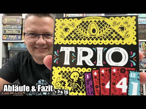 Trio (Cocktail Games / asmodee) - Kartenspiel - Deduktion - Bluff ...einfach gut!