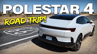 What is it like road tripping a Polestar 4? We find out on an EV road trip to Las Vegas!