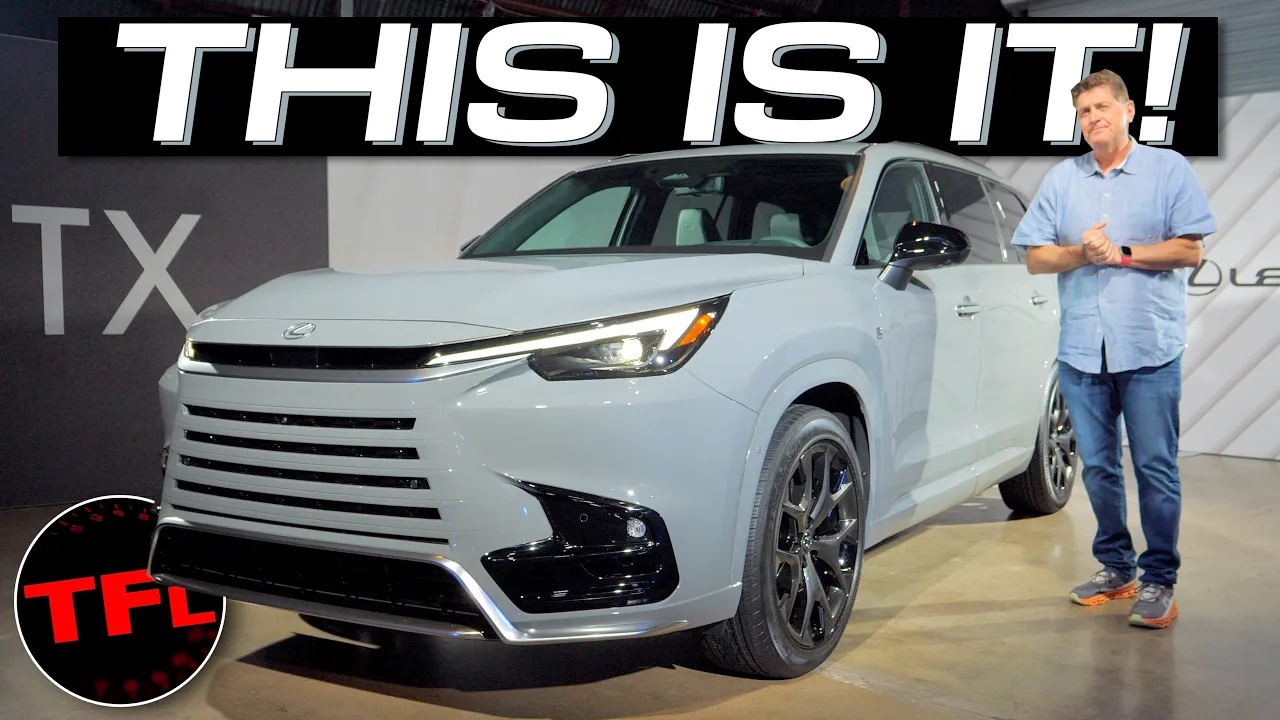 WORLD DEBUT: How Does the Brand-New 2024 Lexus TX Compare to the Toyota Grand Highlander?