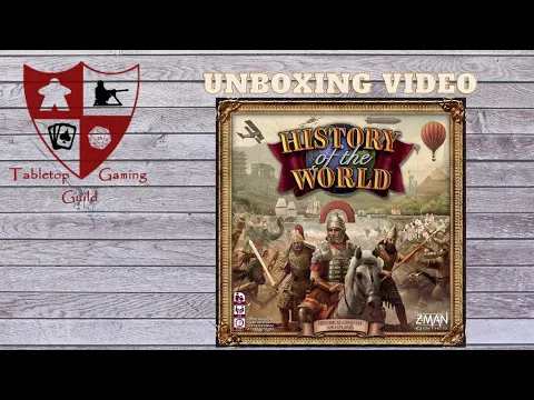 History of the World Board Game Unboxing