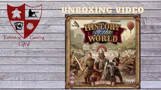 History of the World Board Game Unboxing