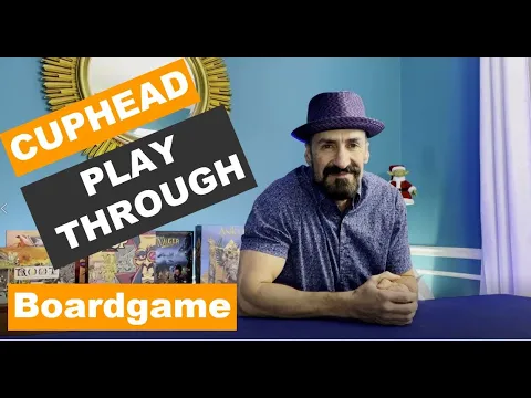 Cuphead Board game Play through