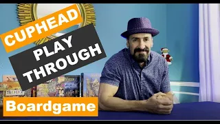 Cuphead Board game Play through