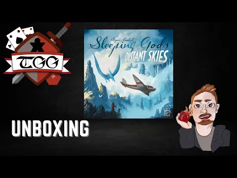 Sleeping Gods: Distant Skies Board Game Unboxing