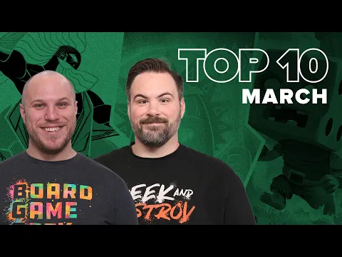 Top 10 Hottest Board Games: March 2026 - The Best of BGG
