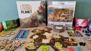 Living Planet - Kutu Oyunu Açılımı Falan - ASMR Board Game Unboxing
